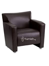 Ginsburg swivel club chair chestnut leather. Buy The Ijemma Majesty Series Brown Leather Chair Furnish Ng