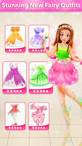 fairy princess dress up game for