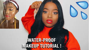 your makeup waterproof tutorial