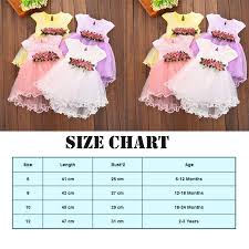 Details About Us Toddler Baby Girls Floral Sleeveless Dress Princess Party Lace Tutu Dresses