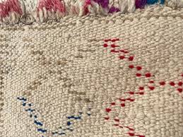 azilal colored berber carpet