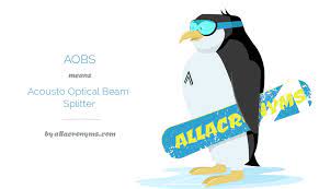 aobs acousto optical beam splitter