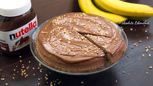Reicht zu dem noch leicht. Nutella Bananen Kuchen Rezept Schnelle Einfache Kuchen Backen Absolute Lebenslust
