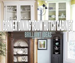 corner dining room hutch cabinet ideas