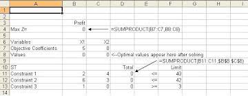 Lp With Solver