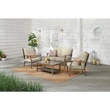 Hampton Bay Geneva 4 Piece Wicker