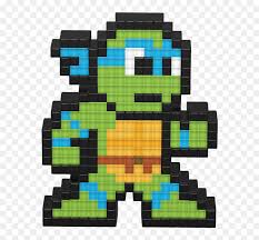 Animated.gif 1,080×1,080 pixels | mario characters, ppg. Ninja Turtle Pixel Art Hd Png Download Vhv