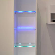 Aiboo Under Cabinet Led Lights For Glass Edge Shelf Back Side Clip Cla