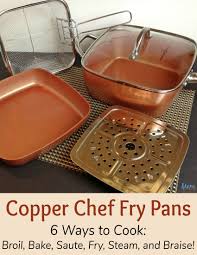 copper chef fry pan the all in one pan