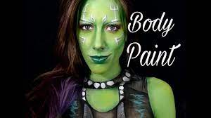 gamora body paint you