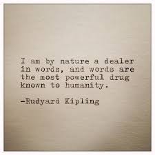 Rudyard Kipling Quote Typed on Typewriter by WhiteCellarDoor via Relatably.com