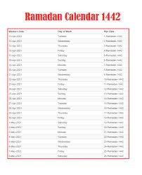 Since it is based on a lunar calendar which falls short of the gregorian calendar by eleven … Printable 2021 Ramadan Calendar With Prayer Times Ramzan 1442 Calendar Dream
