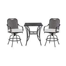 Outdoor Bar Height Table Bistro Set