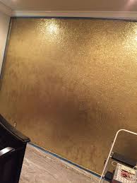 Gold Glitter Paint Walls