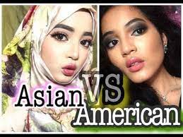 msian vs western makeup asian