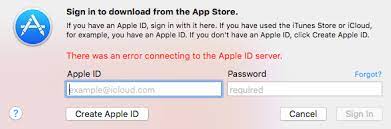 apple id server fix