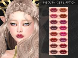 the sims resource medusa kiss lipstick