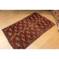 antique turkmen tekke rug authentic