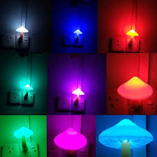 2pac Mushroom Night Light Plug In Lamp