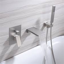 Bathtub Faucet With Hand Shower