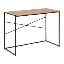 Schreibtisch mit schwarzer glasplatte, weiß hochglanz und schubladen. Schreibtisch Mit Schwarzem Metallgestell