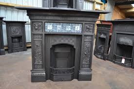 Victorian Arts Crafts Tiled Fireplace