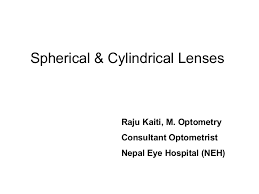 Spherical Cylindrical And Toric Lenses