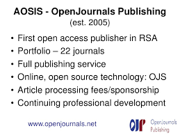 Image result for Open Access publishers in Africa