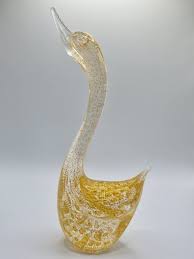 Gino Cenedese Swan Gold Leaf