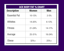 body fat percene women how to