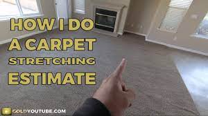 cost to fix re stretch carpet