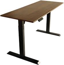 An electric sit to stand desk is a complete desk that moves from sitting to standing heights. Amazon Com Techorbits Electric Standing Desk Frame 60 X 24 Inch Tabletop Motorized Workstation Two Leg Stand Up Desk With Memory Settings And Telescopic Sit Stand Height Adjustment Black Frame Wood Top Office