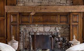 Dark Wood Fireplace Mantels