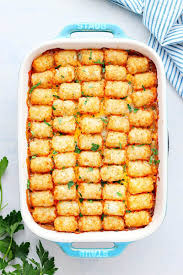 best tater tot cerole crunchy