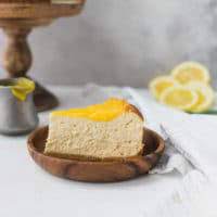 Using the bottom of a measuring cup or your fingers, press the crust into the bottom and up the sides of the pan. Lemon Keto Cheesecake Cooking Lsl