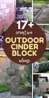 17 Creative Cinder Block Outdoor Ideas