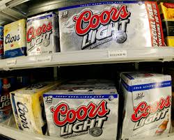 coors light cans pulled from shelves