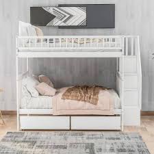 Full Bunk Bed With 2 Drawers