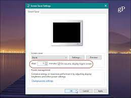 make windows 10 lock automatically