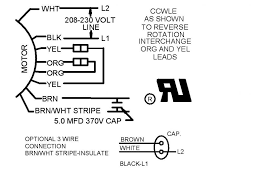 Condenser Fan Motor Wiring Diagram gambar png