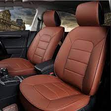 Leather Brown Car Seat Cover