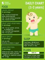 Plz Anyone Share Food Chart Of 19 Month Old Baby Girl