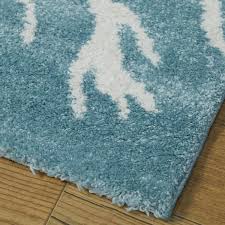 coastal c print area rug