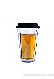 silcone cover travel tea cup with lid
