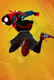 Miles morales has an extra treat for fans: Download Spider Man Into The Spider Verse Character Poster Miles Morales Wallpaper Cellularnews