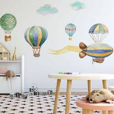 Transport Wall Stickers Hot Air