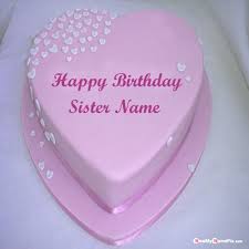 happy birthday wishes for sister name