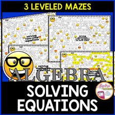 Solving Equations Mazes 3