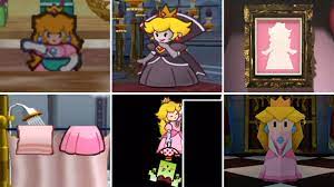 Evolution of Princess Peach(2000~2020)-Paper Mario Series(Japanese) -  YouTube