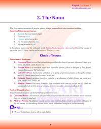cl 7 english grammar chapter 2 the